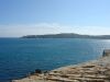 Cap d'Antibes von der Stadtmauer aus