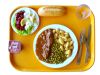 Essen komplett mit Vorspeise und Dessert fr 2.60 € = CHF 4.-