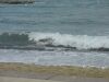 Mehr Wellen am grossen Strand von Antibes