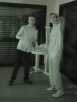 Meine Mitbewohner Pawel (links) und Tom
