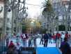 Unglaublich aber wahr: eine Eisbahn in Antibes auf 10 m..M. bei 15 C.