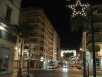 Weihnachtsbeleuchtung in Action auf am Boulevard Wilson