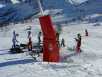 Kleine Raser: die Jugend von Isola und Umgebung hat heute einen Riesenslalom vor sich.