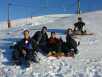 Letzes Foto vor dem Sonnenuntergang: (v.l.n.r.) Florent, Tristan, Nicolas, Pawel und Thomas