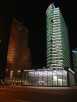 Nochmals der Potsdamer Platz bei Nacht Price Waterhouse Cooper und Deutsche Bahn